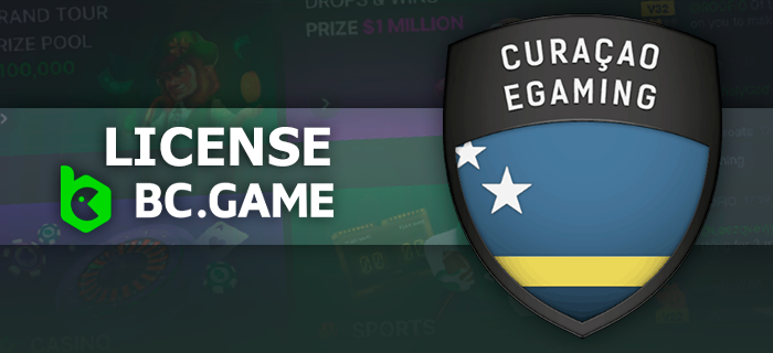 About BC.Game online casino license - Curacao Gambling Commission