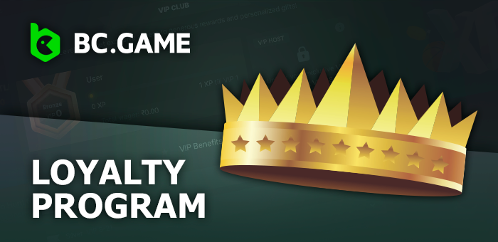 Reward loyal players on the site BC.Game - about the VIP program