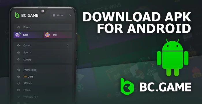 Download BC Game app for android devices - step by step installation instructions