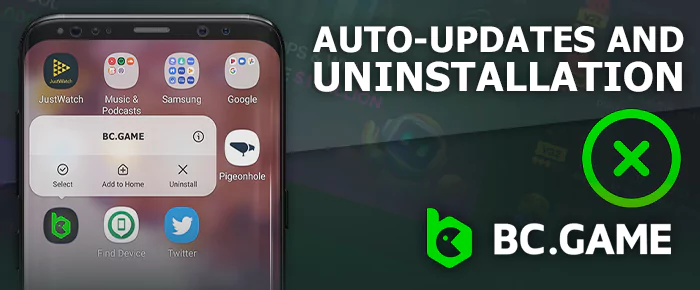 Updating the BC Game app on mobile devices - how to update the app