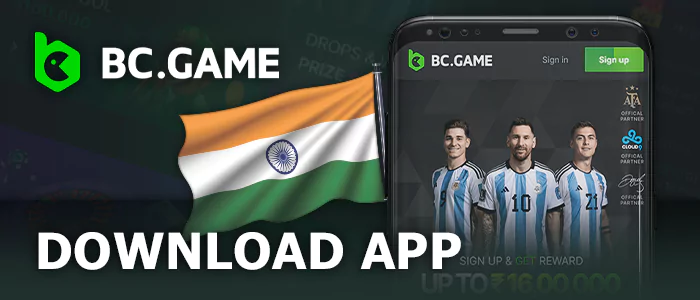 BC Game mobile app - how to play on mobile device