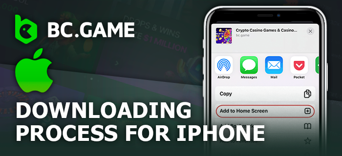 Download BC Game app for Ios devices - how to install the app on iPhone