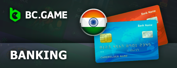 Payment methods on BC.Game - how to deposit and withdraw money for user from India