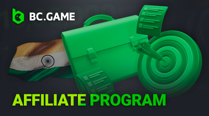 Affiliate program for BCGame India users