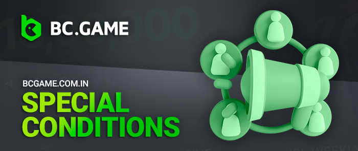 Special offers for BCGame partners