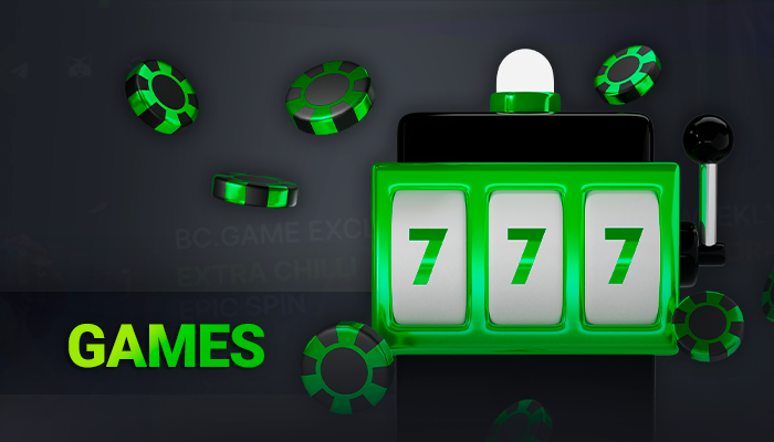 BC Game casino games